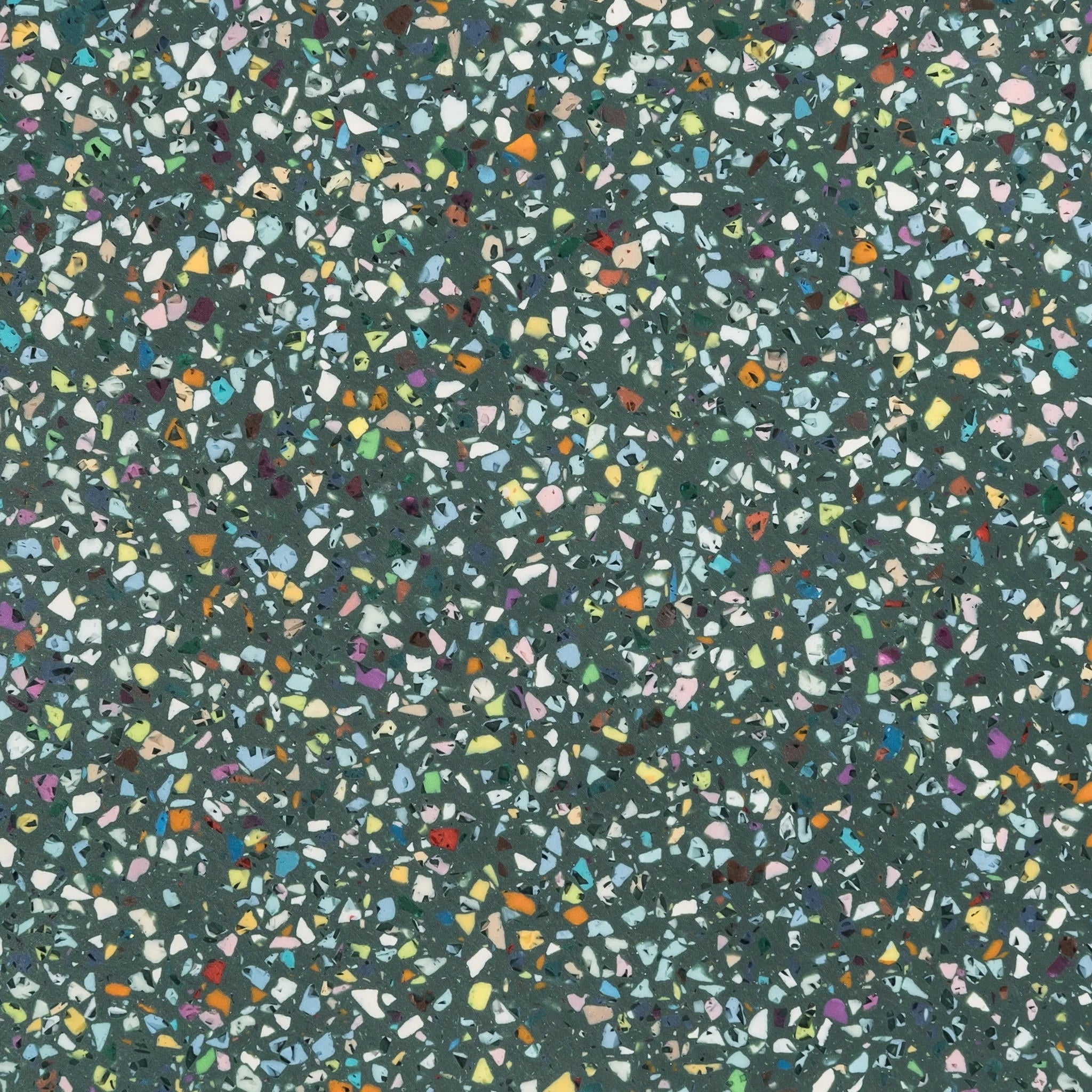 Dark Green recycled material polyester panel