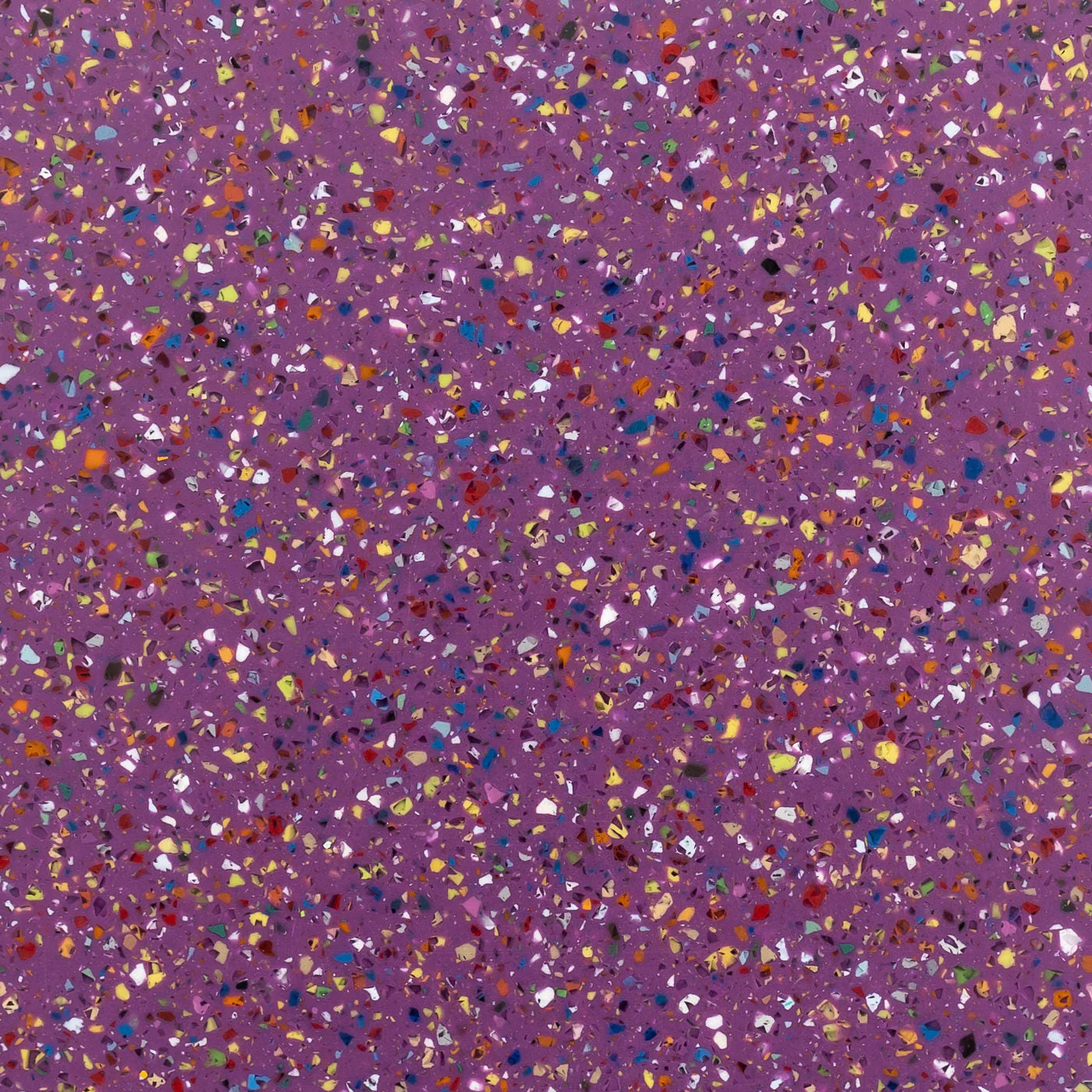 Purple recycled material polyester panel